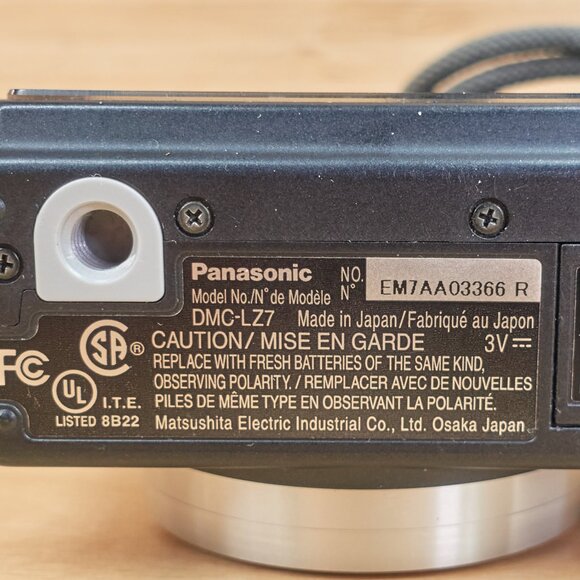 Panasonic Lumix DMC-LZ7 / 7.2MP Digital Camera / 6x Optical Zoom / Japan - Picture 8 of 8